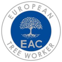 European tree worker in Krefeld